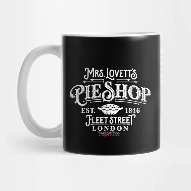 Sweeney Todd Mrs Lovett s Pie Shop Fleet Street London est 1846 by Smithys